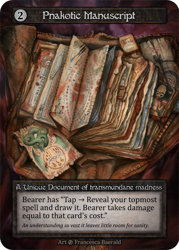 Image for Pnakotic Manuscript (Beta) - Sorcery: Contested Realm