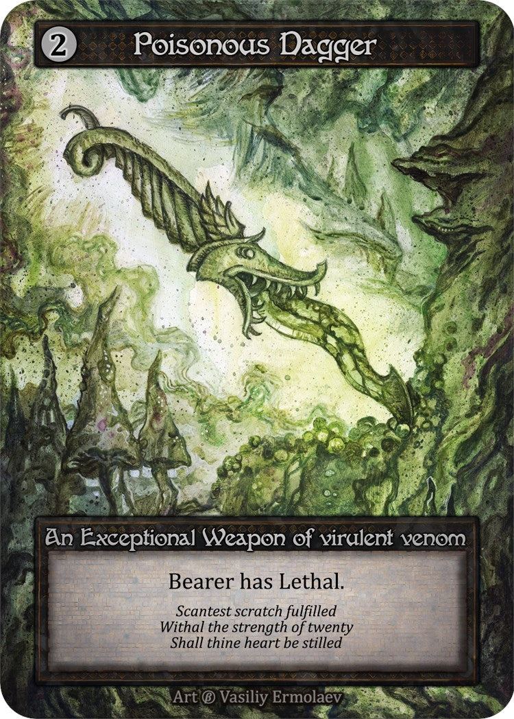 Image for Poisonous Dagger (Beta) - Sorcery: Contested Realm
