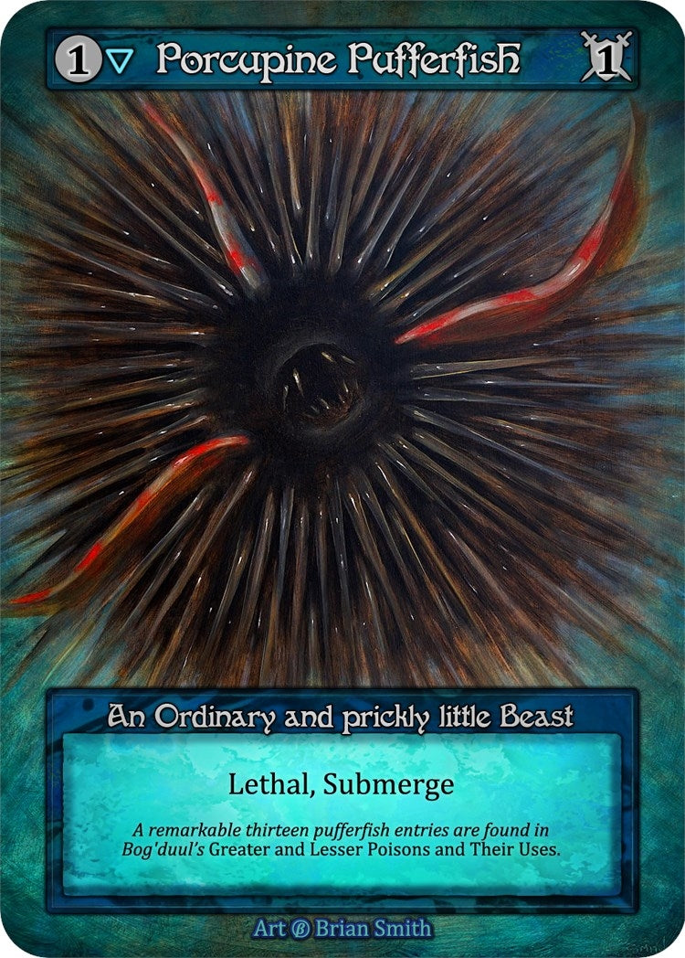Image for Porcupine Pufferfish (Beta) - Sorcery: Contested Realm