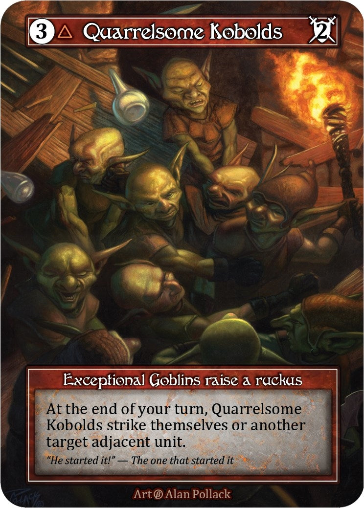 Image for Quarrelsome Kobolds (Foil) (Beta) - Sorcery: Contested Realm
