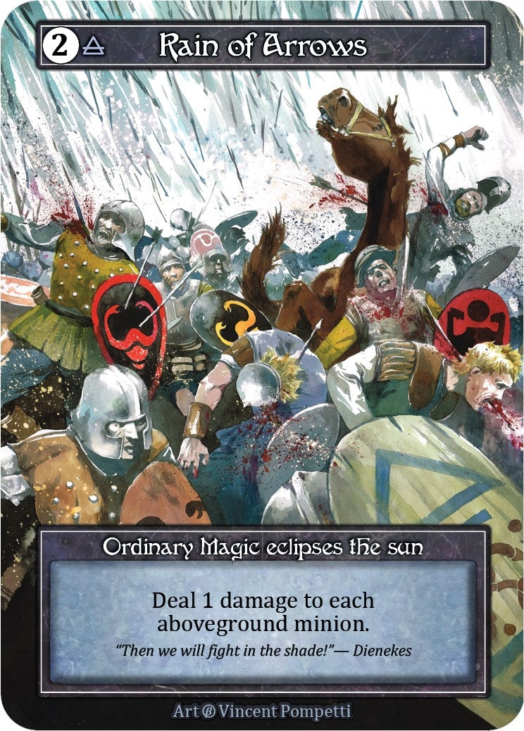 Image for Rain of Arrows (Foil) (Beta) - Sorcery: Contested Realm