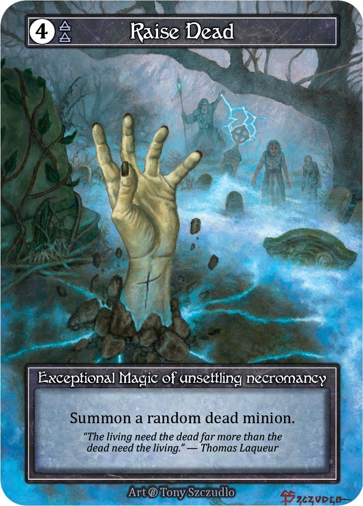 Image for Raise Dead (Foil) (Beta) - Sorcery: Contested Realm
