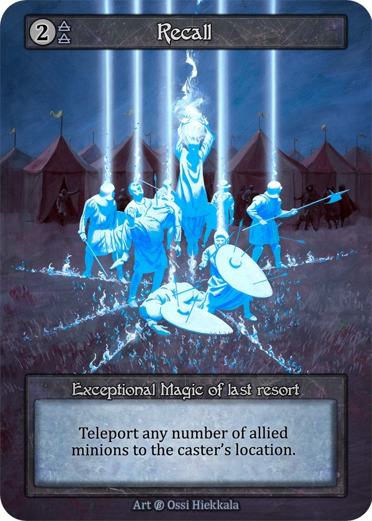 Image for Recall (Beta) - Sorcery: Contested Realm