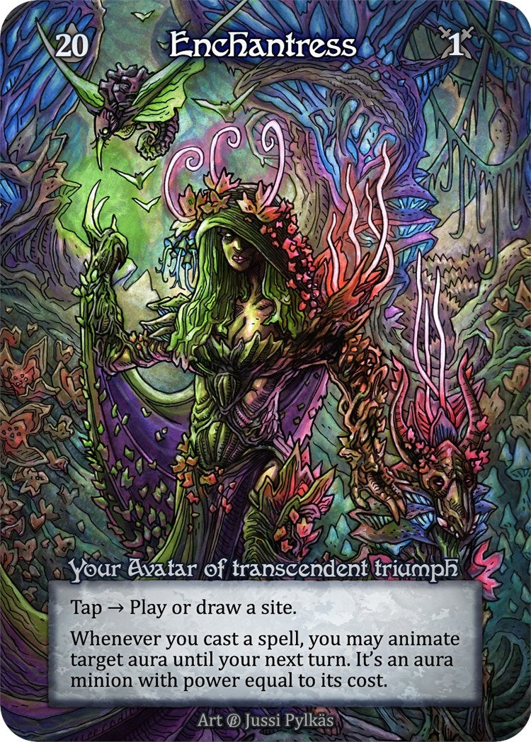 Image for Enchantress (Beta) - Sorcery: Contested Realm