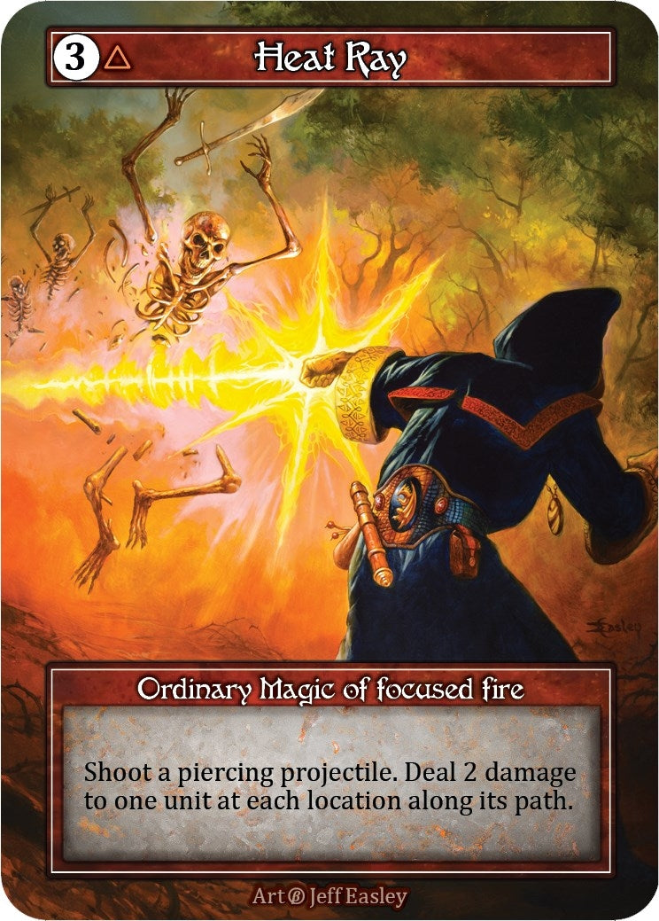 Image for Heat Ray (Foil) (Beta) - Sorcery: Contested Realm