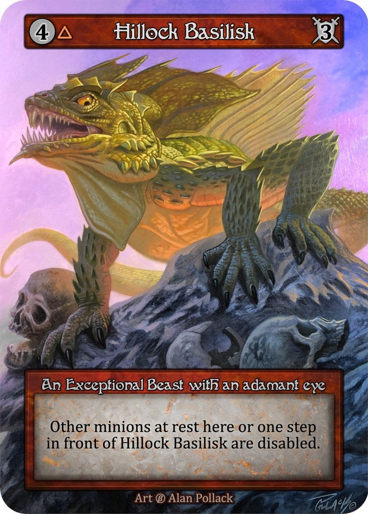 Image for Hillock Basilisk (Beta) - Sorcery: Contested Realm