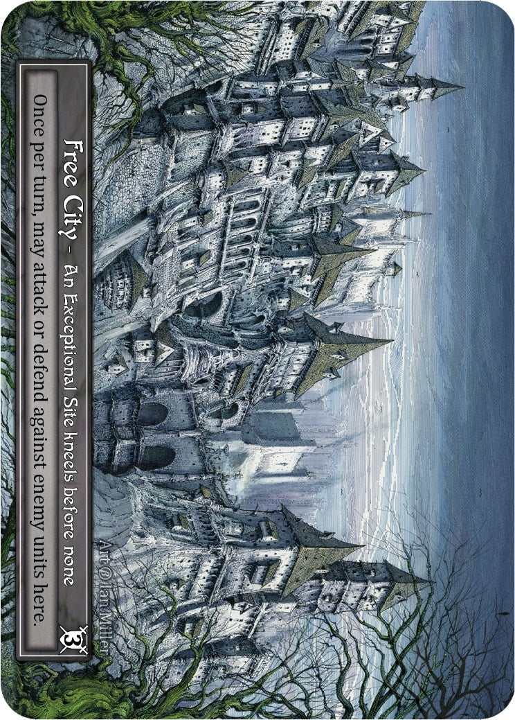 Image for Free City (Foil) (Beta) - Sorcery: Contested Realm