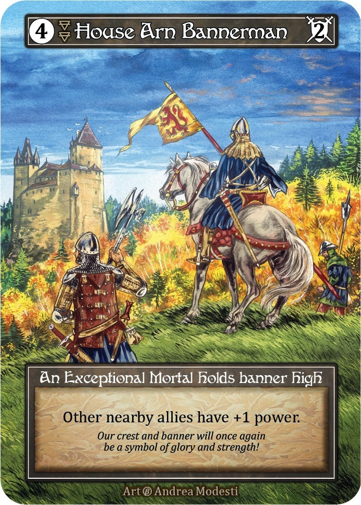 Image for House Arn Bannerman (Foil) (Beta) - Sorcery: Contested Realm