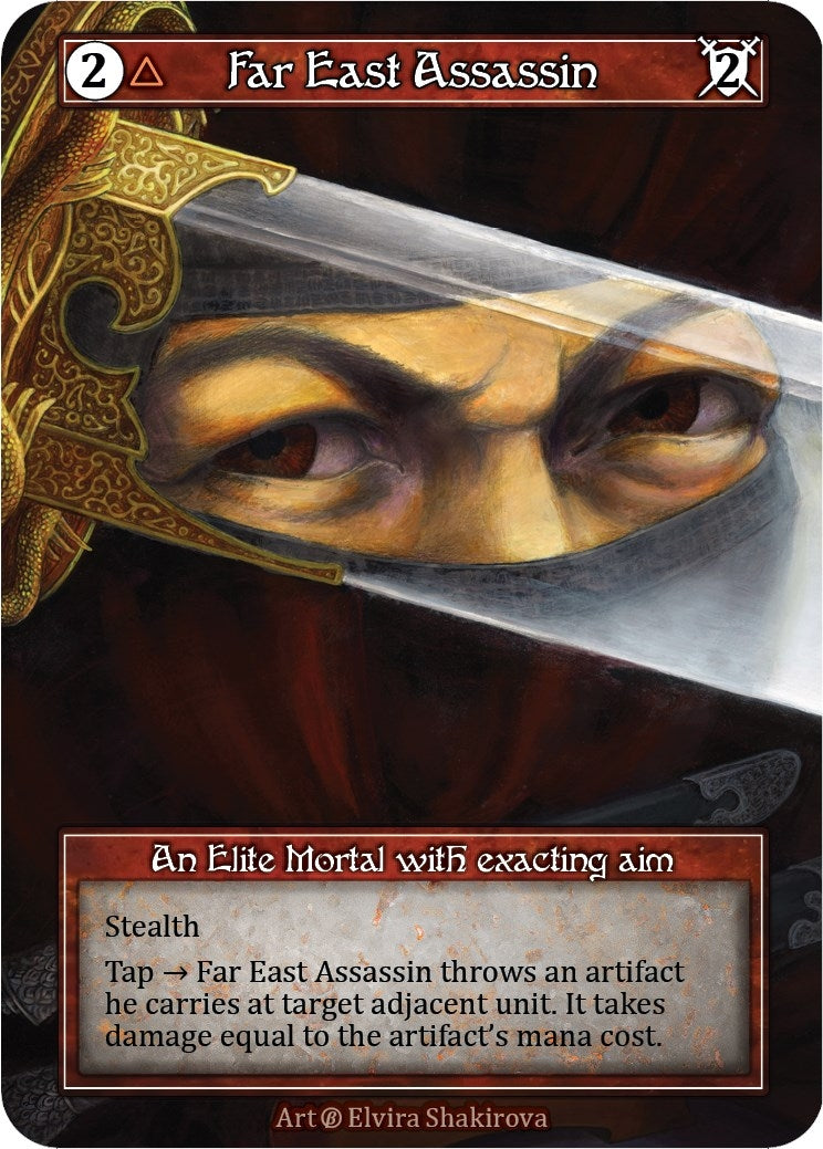 Image for Far East Assassin (Foil) (Beta) - Sorcery: Contested Realm