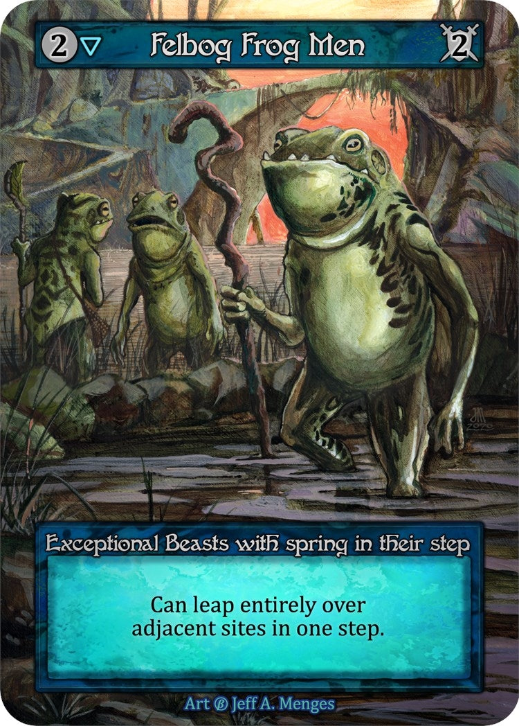 Image for Felbog Frog Men (Beta) - Sorcery: Contested Realm