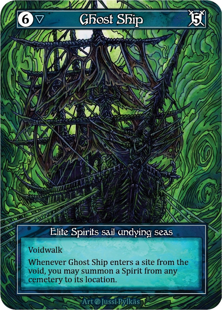 Image for Ghost Ship (Foil) (Beta) - Sorcery: Contested Realm