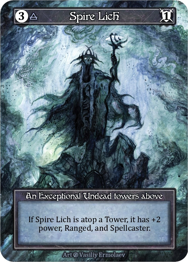 Image for Spire Lich (Foil) (Beta) - Sorcery: Contested Realm