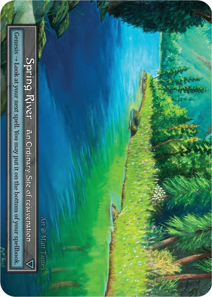 Image for Spring River (Foil) (Beta) - Sorcery: Contested Realm