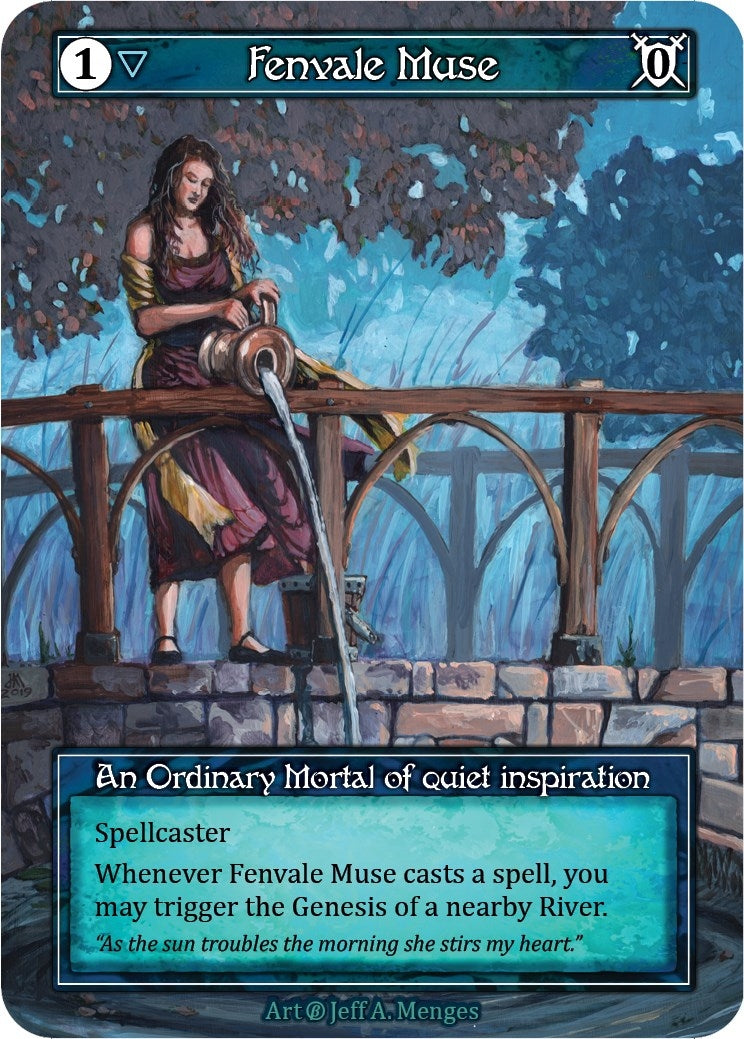 Image for Fenvale Muse (Foil) (Beta) - Sorcery: Contested Realm