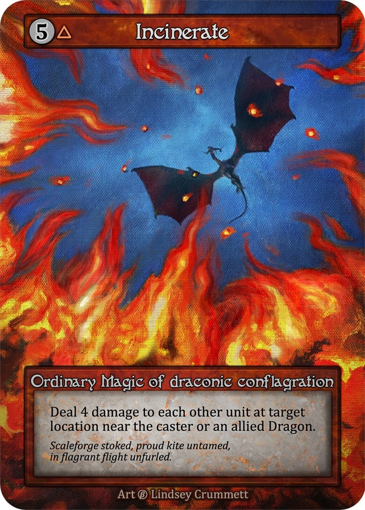 Image for Incinerate (Beta) - Sorcery: Contested Realm