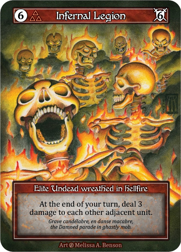 Image for Infernal Legion (Foil) (Beta) - Sorcery: Contested Realm