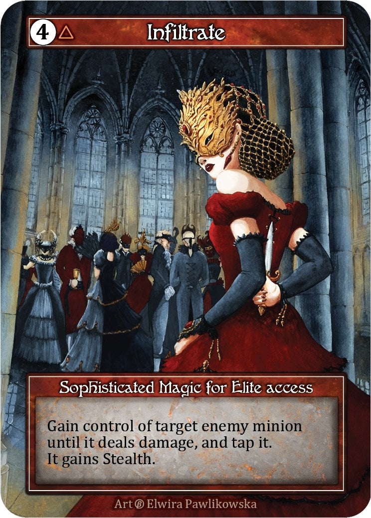 Image for Infiltrate (Foil) (Beta) - Sorcery: Contested Realm