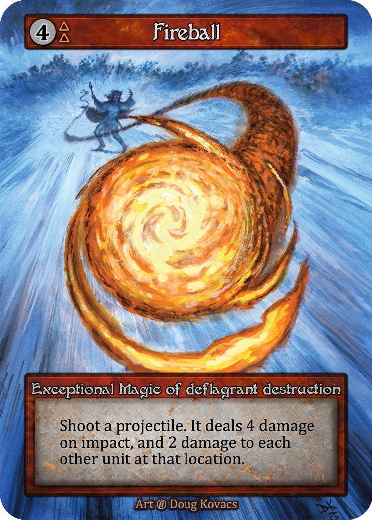 Image for Fireball (Beta) - Sorcery: Contested Realm