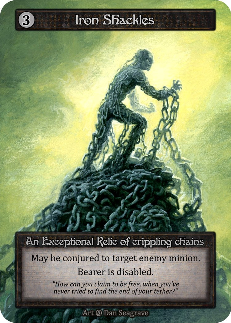 Image for Iron Shackles (Beta) - Sorcery: Contested Realm