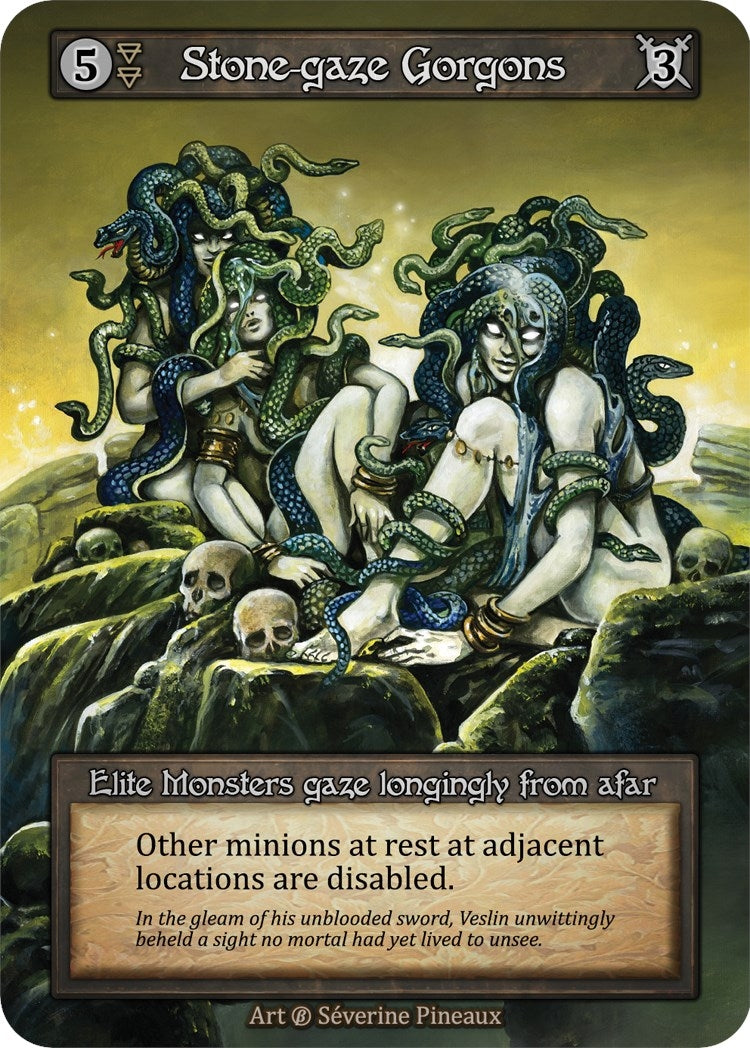 Image for Stone-gaze Gorgons (Beta) - Sorcery: Contested Realm
