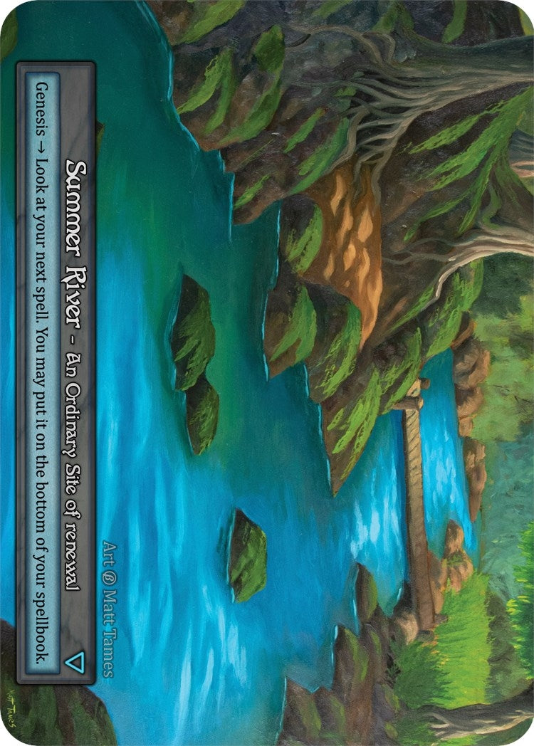 Image for Summer River (Beta) - Sorcery: Contested Realm