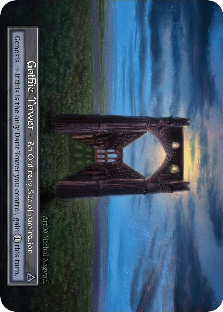 Image for Gothic Tower (Foil) (Beta) - Sorcery: Contested Realm