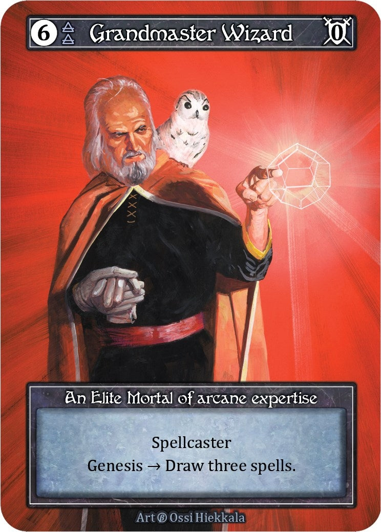 Image for Grandmaster Wizard (Foil) (Beta) - Sorcery: Contested Realm