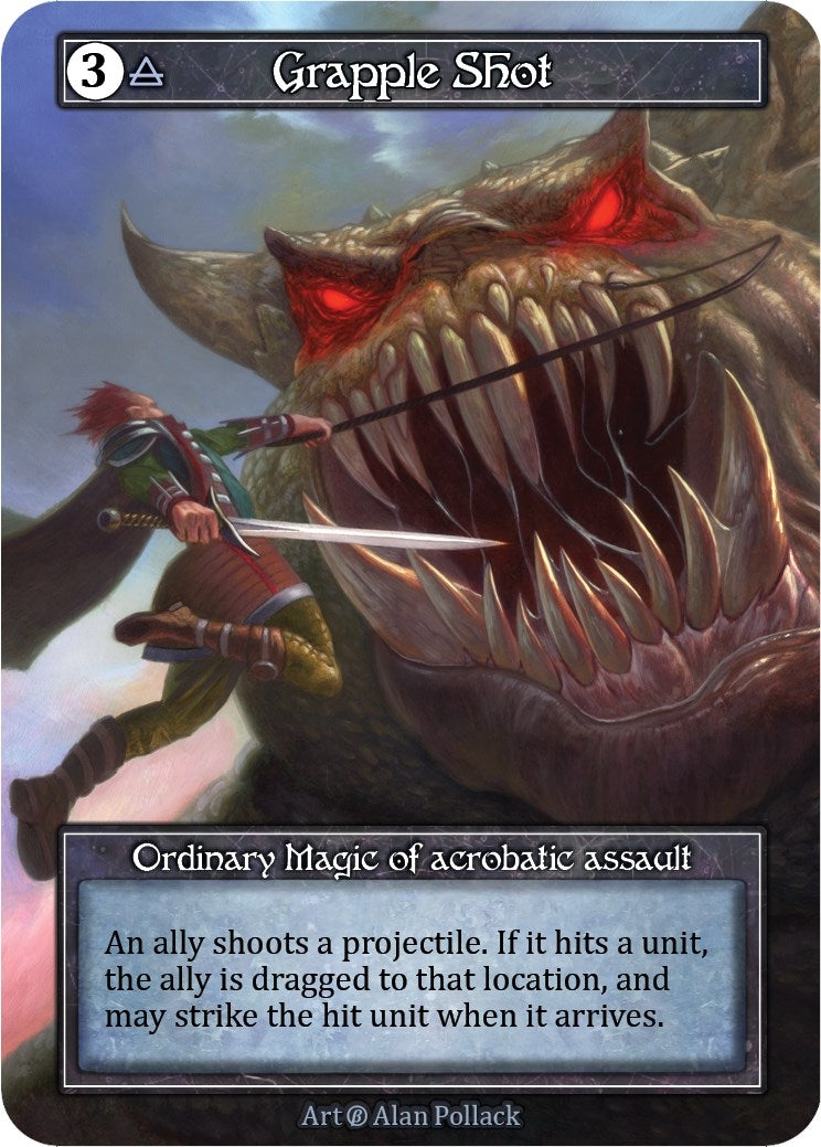 Image for Grapple Shot (Foil) (Beta) - Sorcery: Contested Realm