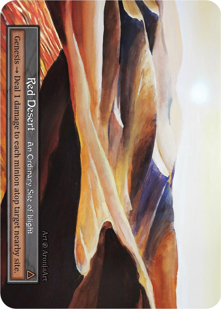 Image for Red Desert (Foil) (Beta) - Sorcery: Contested Realm