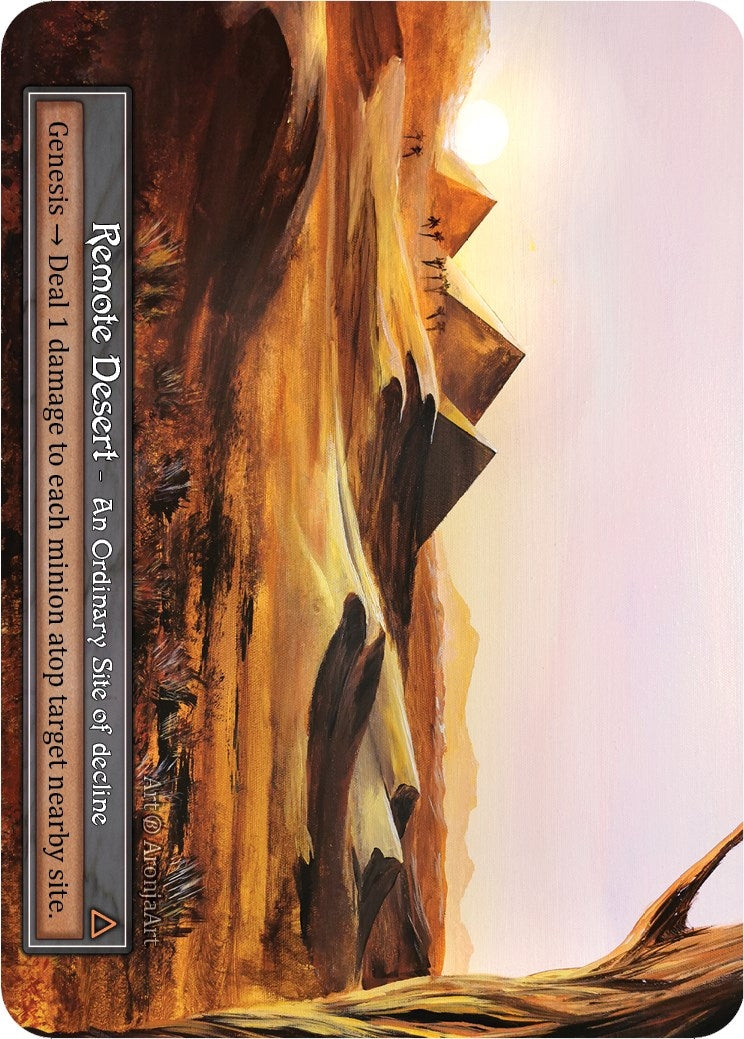 Image for Remote Desert (Foil) (Beta) - Sorcery: Contested Realm