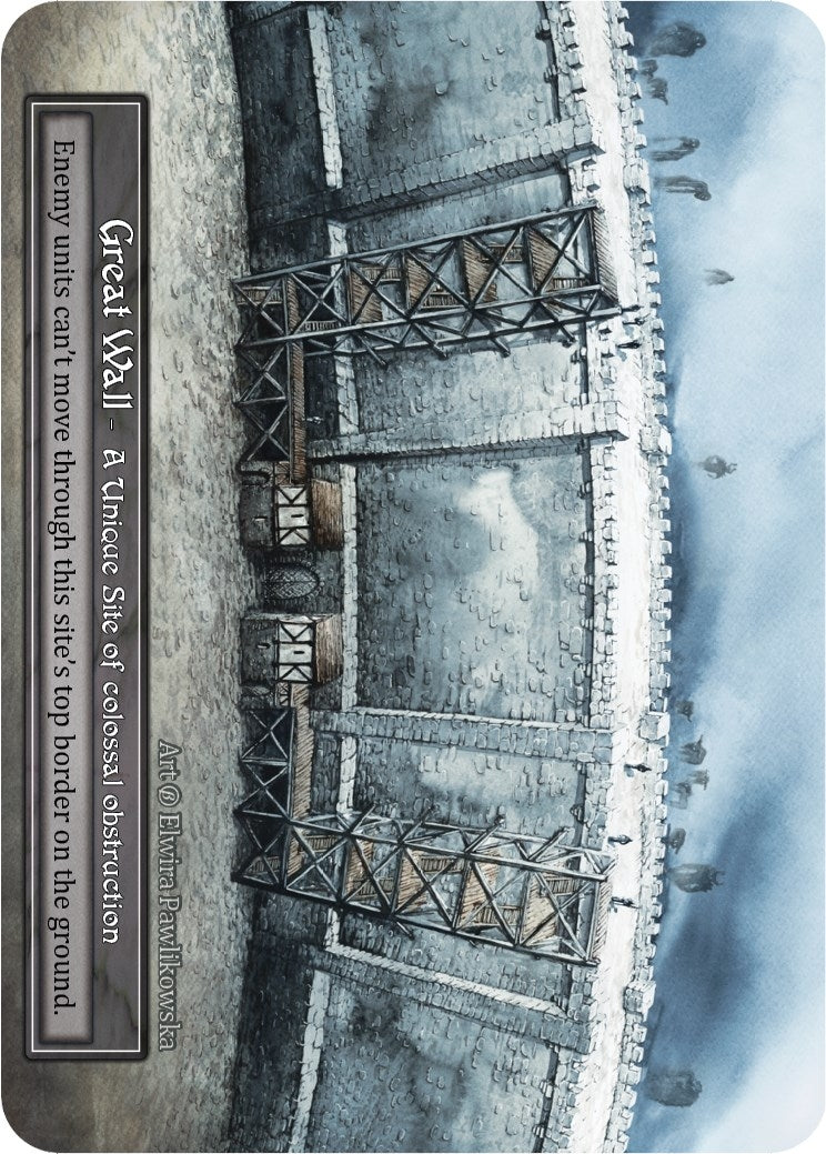 Image for Great Wall (Foil) (Beta) - Sorcery: Contested Realm