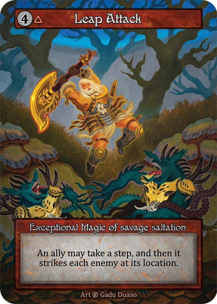 Image for Leap Attack (Beta) - Sorcery: Contested Realm