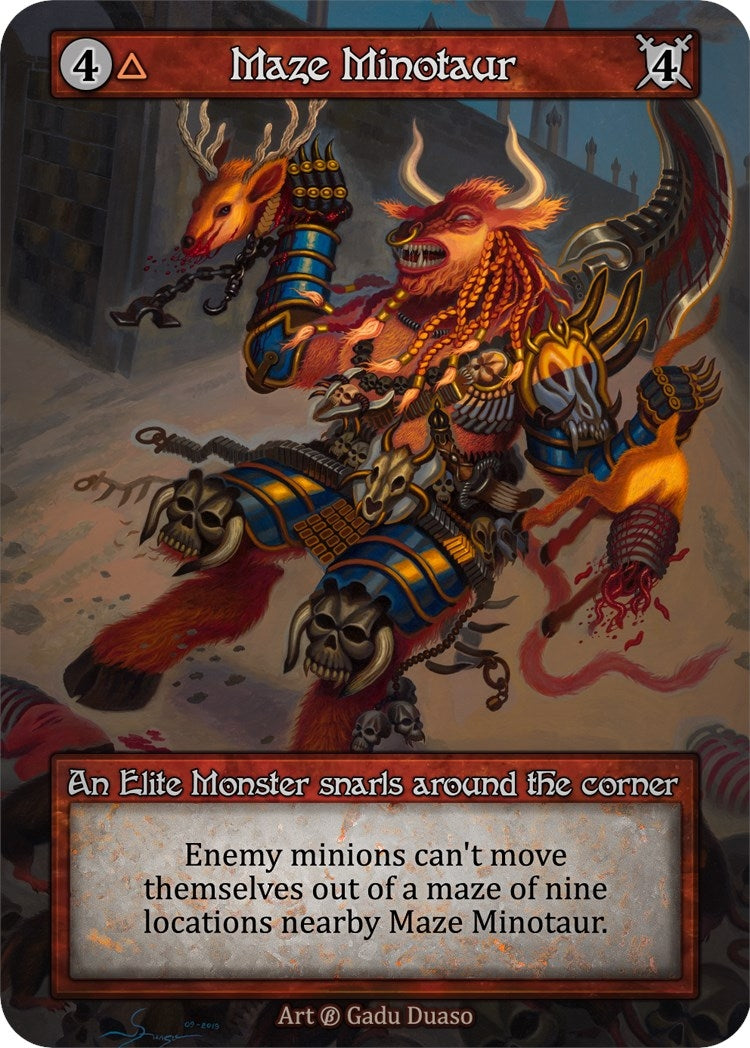 Image for Maze Minotaur (Beta) - Sorcery: Contested Realm