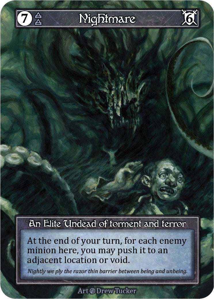 Image for Nightmare (Foil) (Beta) - Sorcery: Contested Realm