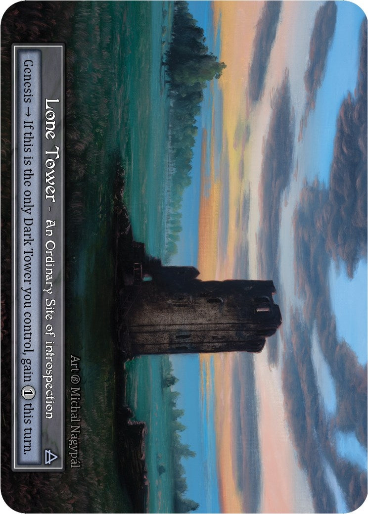 Image for Lone Tower (Foil) (Beta) - Sorcery: Contested Realm