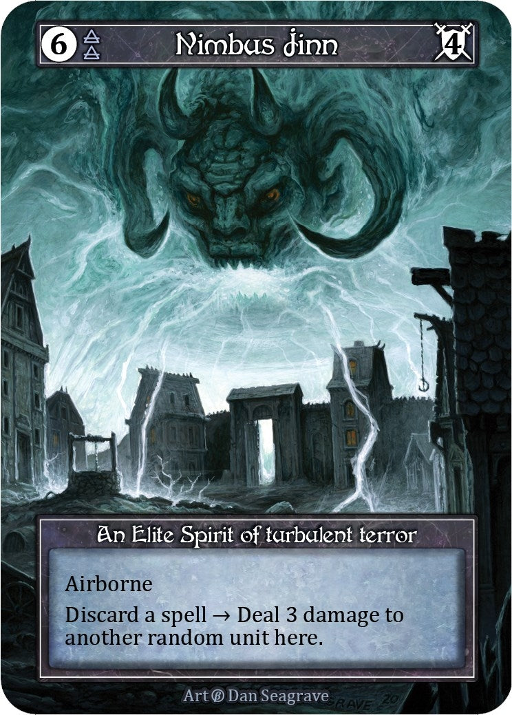 Image for Nimbus Jinn (Foil) (Beta) - Sorcery: Contested Realm