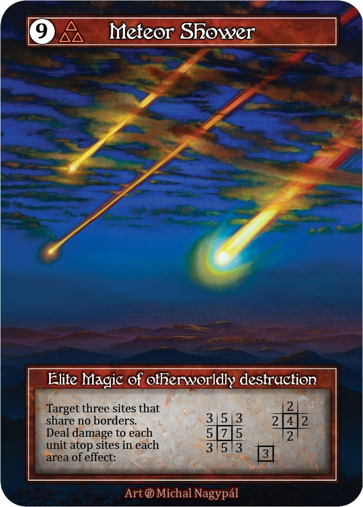 Image for Meteor Shower (Foil) (Beta) - Sorcery: Contested Realm