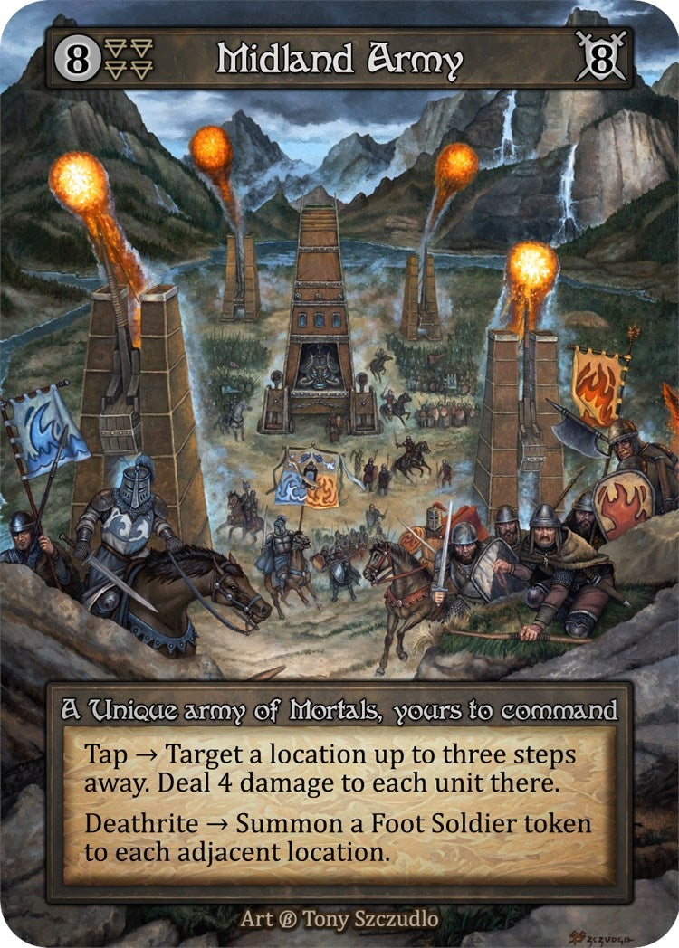 Image for Midland Army (Beta) - Sorcery: Contested Realm