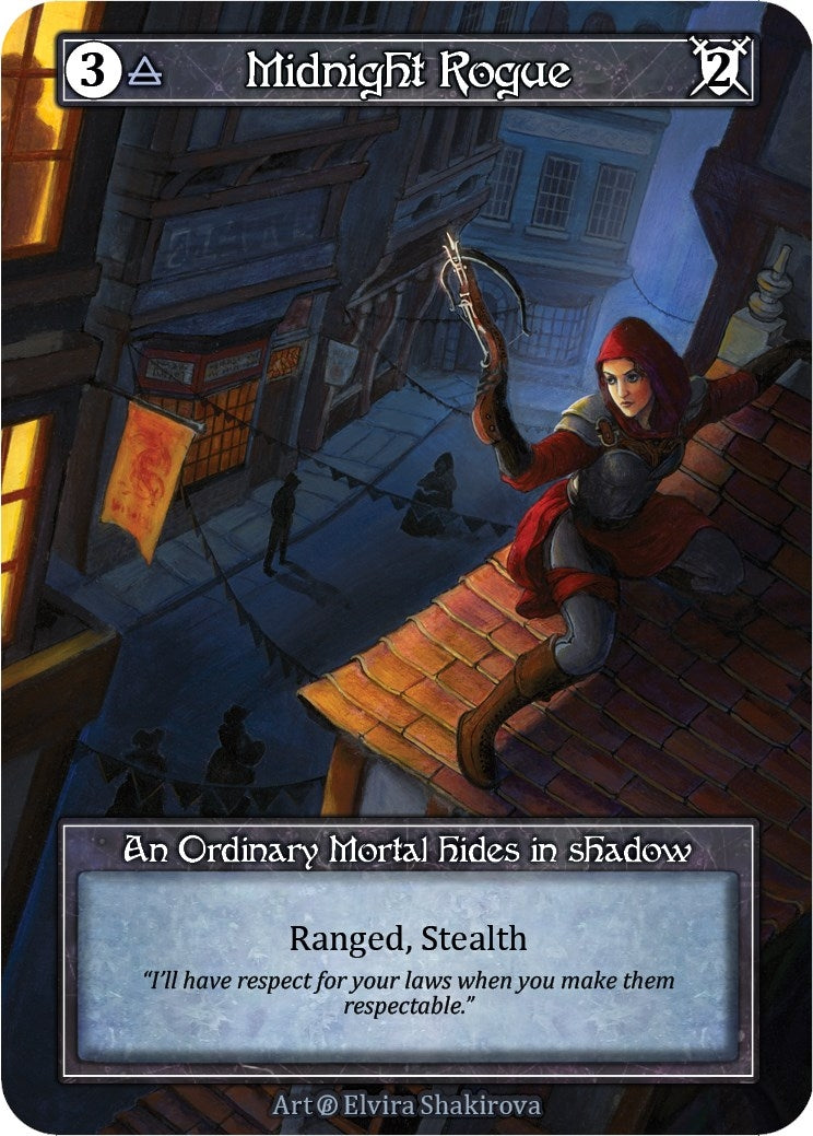 Image for Midnight Rogue (Foil) (Beta) - Sorcery: Contested Realm