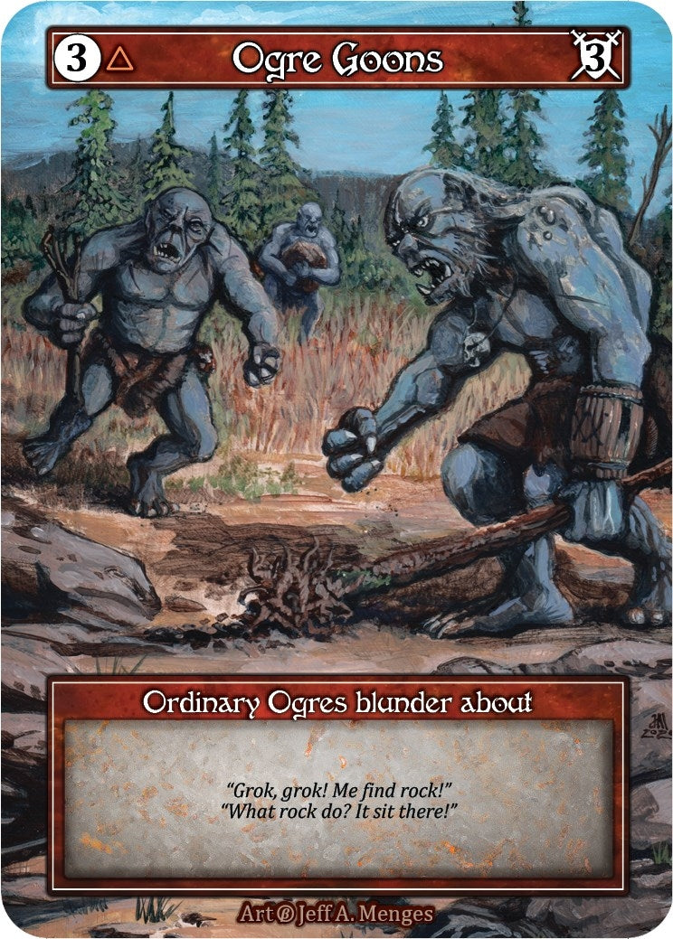 Image for Ogre Goons (Foil) (Beta) - Sorcery: Contested Realm