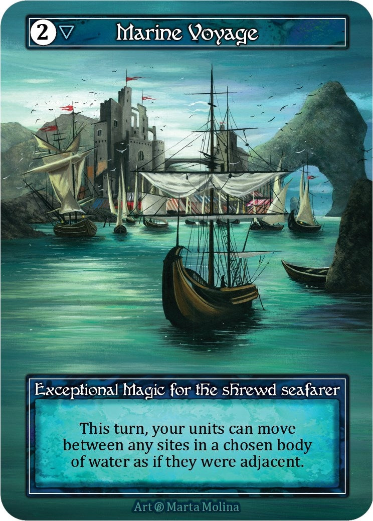 Image for Marine Voyage (Foil) (Beta) - Sorcery: Contested Realm