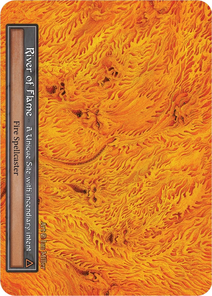 Image for River of Flame (Foil) (Beta) - Sorcery: Contested Realm