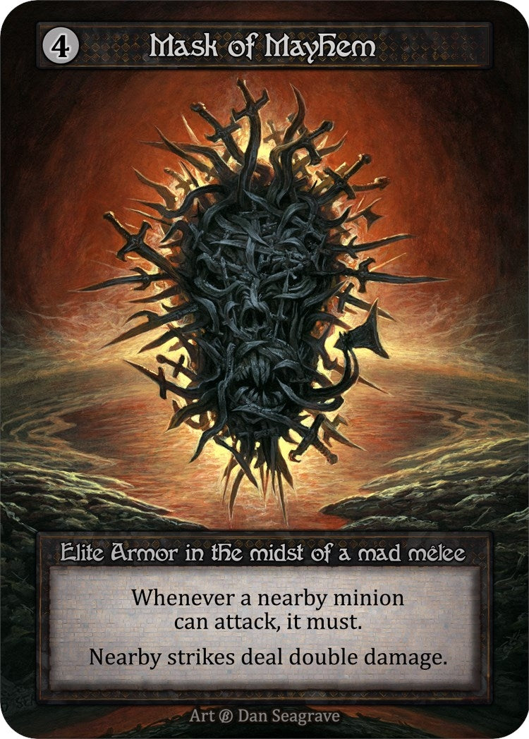 Image for Mask of Mayhem (Beta) - Sorcery: Contested Realm