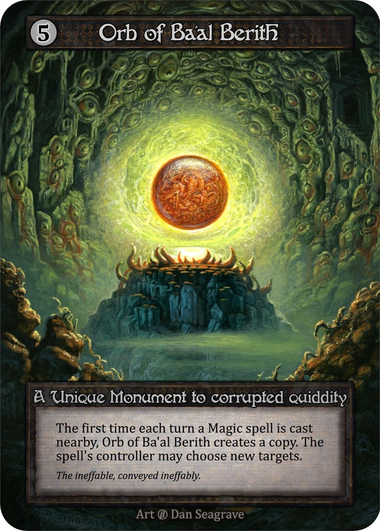 Image for Orb of Ba'al Berith (Beta) - Sorcery: Contested Realm