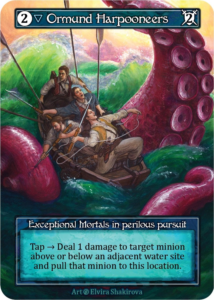Image for Ormund Harpooneers (Foil) (Beta) - Sorcery: Contested Realm