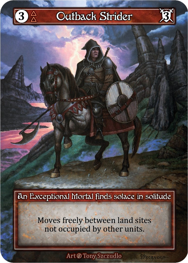 Image for Outback Strider (Foil) (Beta) - Sorcery: Contested Realm