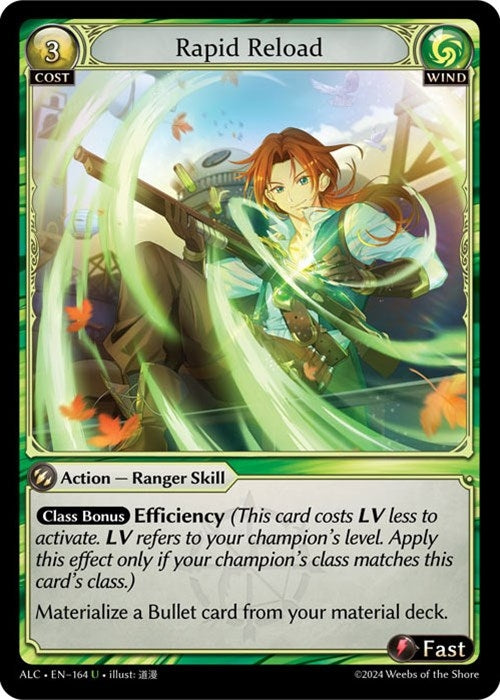 Image for Rapid Reload (Alchemical Revolution) (164) - Grand Archive TCG