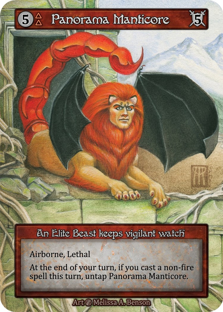 Image for Panorama Manticore (Beta) - Sorcery: Contested Realm