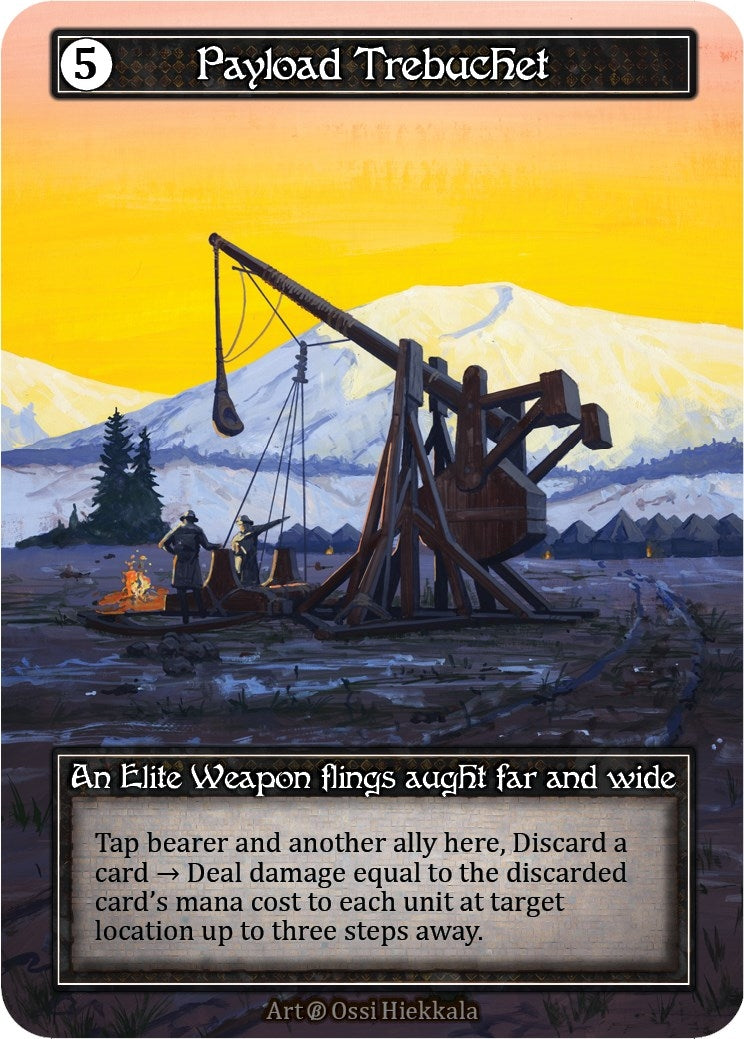 Image for Payload Trebuchet (Foil) (Beta) - Sorcery: Contested Realm