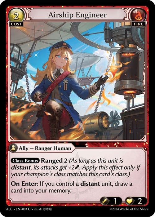 Image for Airship Engineer (Alchemical Revolution) (094) - Grand Archive TCG
